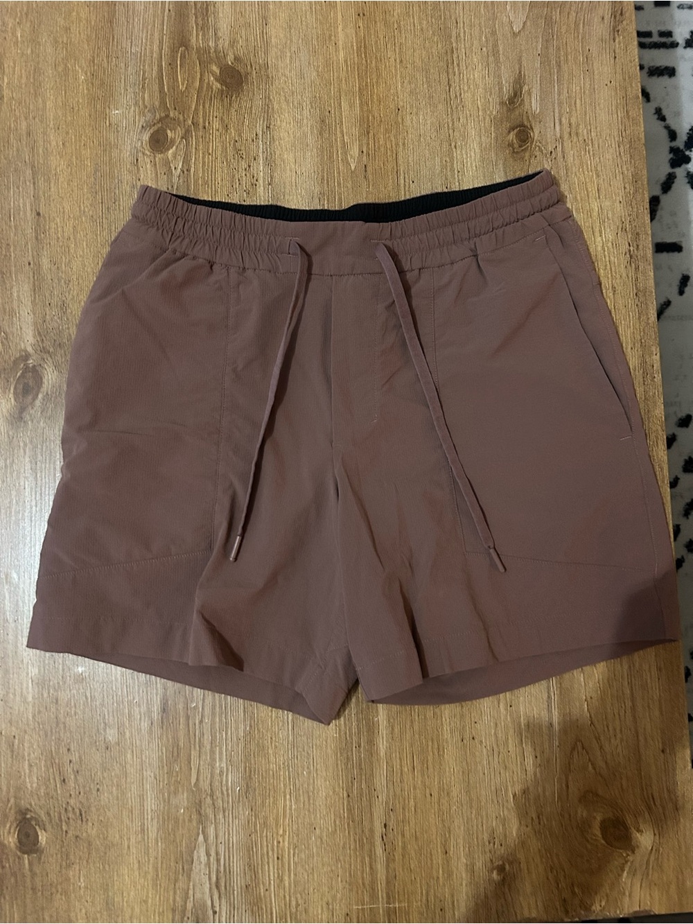 Everyday Drawstring Shorts - Dusty Mauve